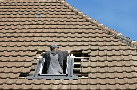 Pose de velux à Loulay